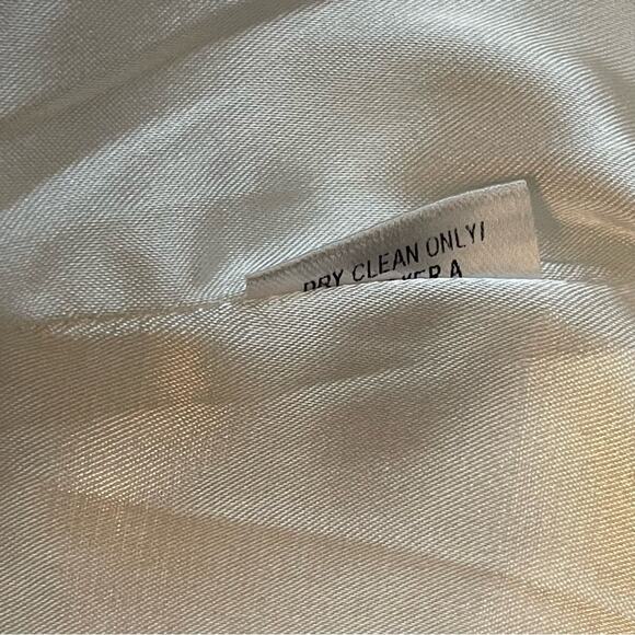 Milly Women’s Cream Quiet Luxury RoyalCore Long Jacket Coat NWOT Size S - Picture 10 of 13